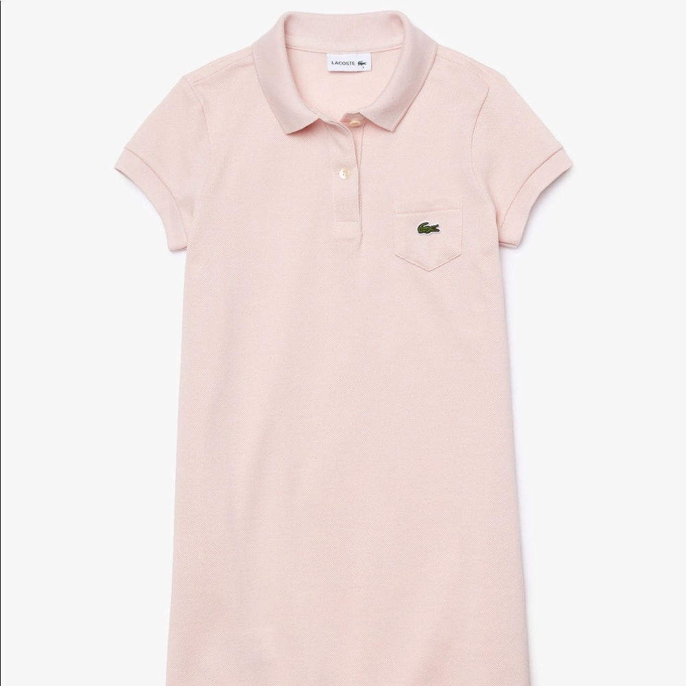 Toddler Girl Pink Lactose Polo dress